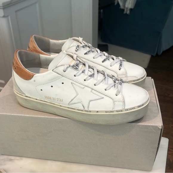 Golden goose hi star sneaker size 38 - Picture 1 of 7